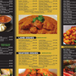 O'paradise menu