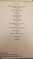 Le 14 menu