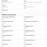 Le Gambaro Cardápio