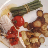 La Terrasse Fleurie Comida