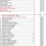 L'entr'potes Cardápio