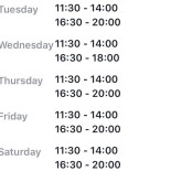 Pomme de Pain Speisekarte