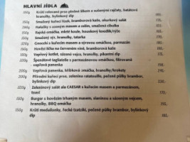 Restaurace Nebe Carte