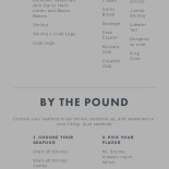 La Table De L'enclos Cardápio