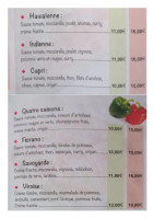 La Corderie Royale menu