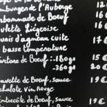 L'auberge D'artignosc Menu