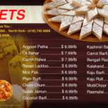 Hostellerie Blason de Provence Cardápio