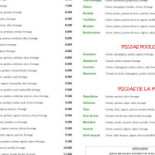 Enna Pizza menu