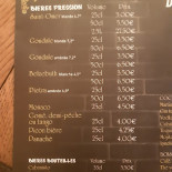 Bistro Le Bon Coin Speisekarte