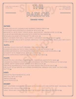 L'ail Des Ours menu