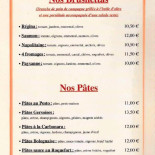 La Scala Menu