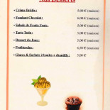 La Scala Menu