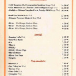 La Scala Menu