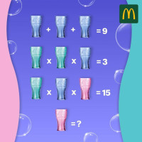McDonald's menu