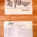 Canoë Café Carte