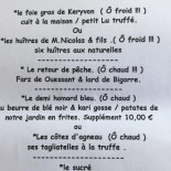 La Table D’eux Laurent Le Berrigaud Carte