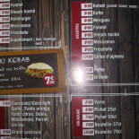 Cappadoce Grill menu