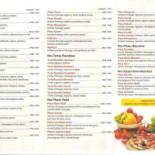Pizza Klass menu