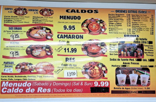 L'Orchidée menu
