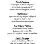 Digor Kalon Speisekarte