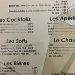 L’escale menu