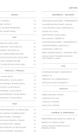 Italia Mia menu