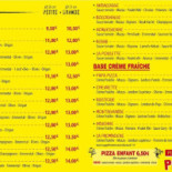 Papa Pizza 40 menu