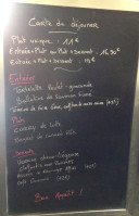 L’Agape menu