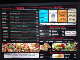 Nolan's menu