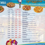 Pizzéria Vénézia menu