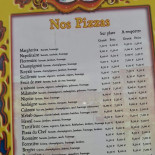 Pizzéria Vénézia menu