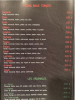 Pizzeria L'arago Carta