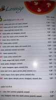 Lorenzo menu