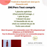 Pizza De La Pioche menu