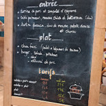 L'auberge Des Vignobles Menu