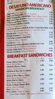 Chez Gilles menu