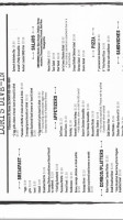 Redpepper Pizzas menu