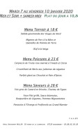 Goudale Orchies menu