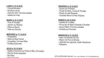 Goudale Orchies menu