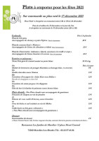 Les Jardins de Marolles Carta