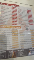 Le Prosper menu