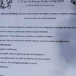 Avillons Traiteur Carta