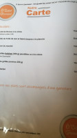 Ô Bistrot Gourmand Carta