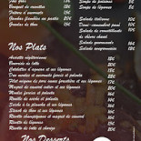 Du Côté De Chez Fred Speisekarte