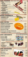 Pizza du Vexin menu