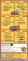 Pizza du Vexin menu