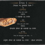 French Tacos menu