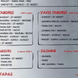 Sushimura Speisekarte