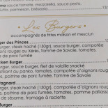 Le Poisson Rouge menu