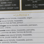 Le Poisson Rouge menu